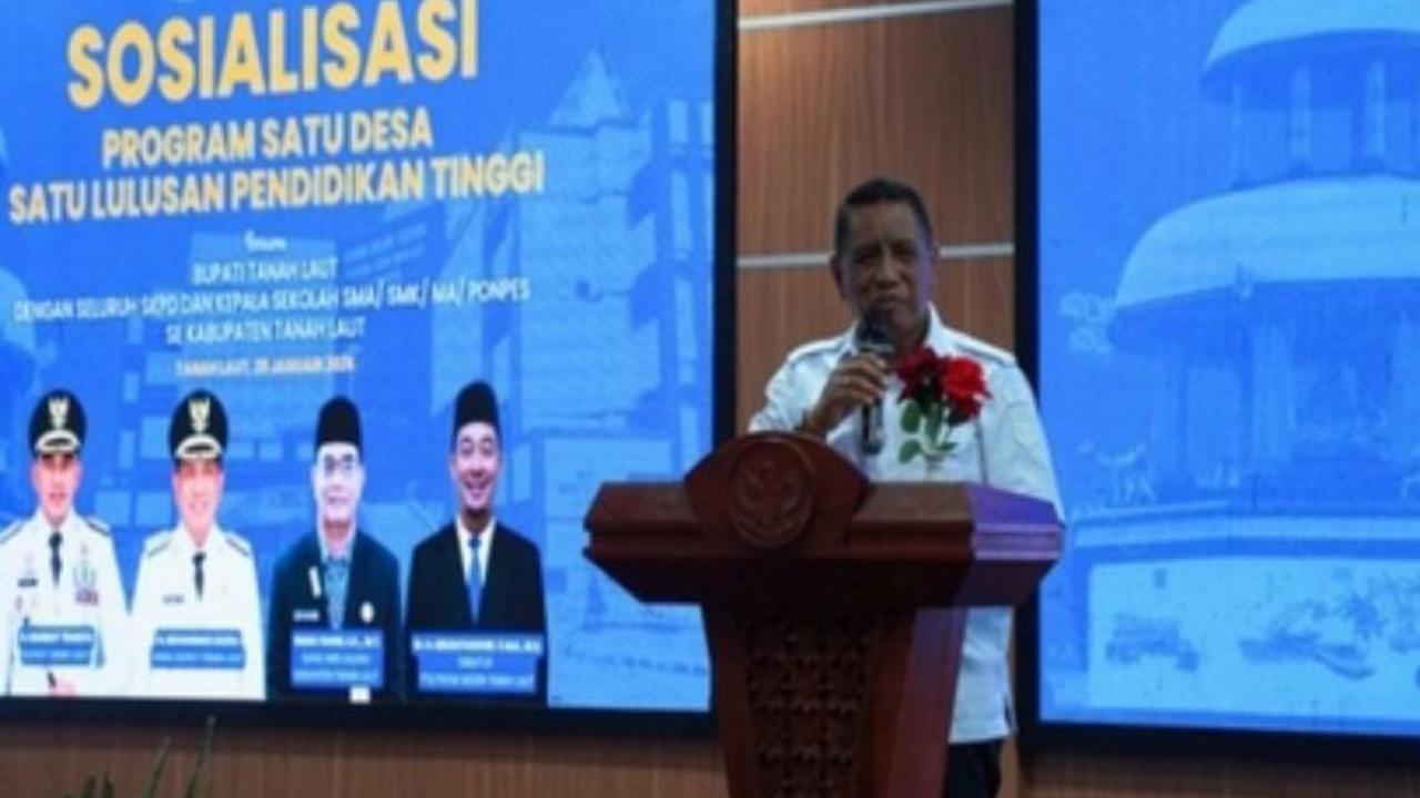 Pemkab Tanah Laut Gencarkan Program Satu Desa Satu Sarjana untuk Peningkatan SDM