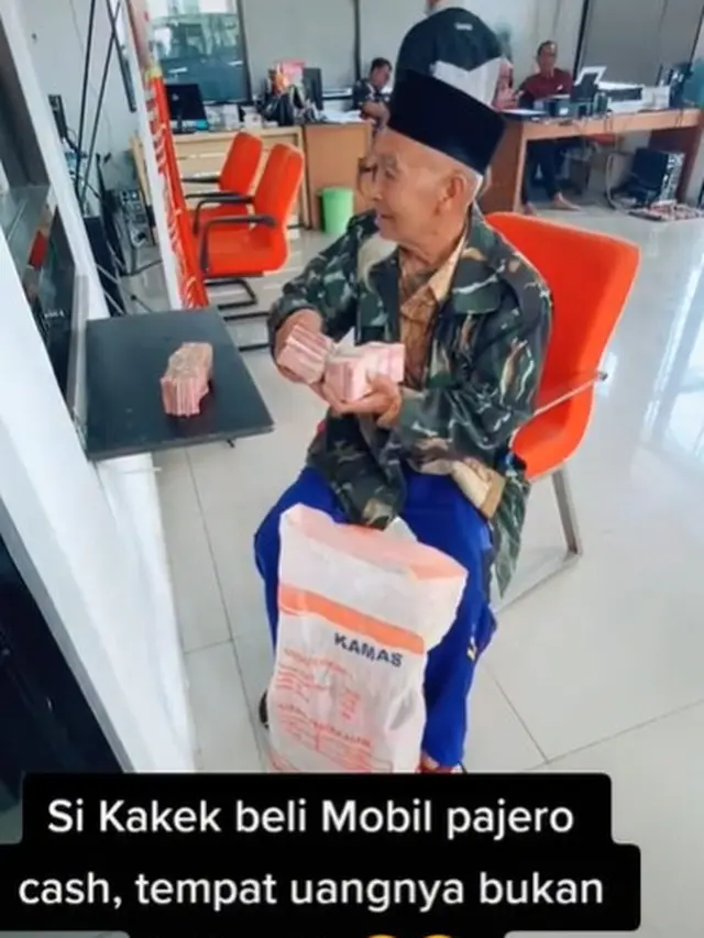 Viral Kakek Beli Mobil Pajero Dibayar Tunai, Uang Dibawa Pakai Karung