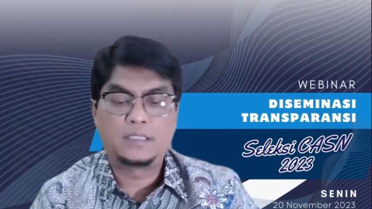 "Seperti pendaftaran daring, CAT, dan skor nilai dapat dilihat langsung," ucap Haryomo.