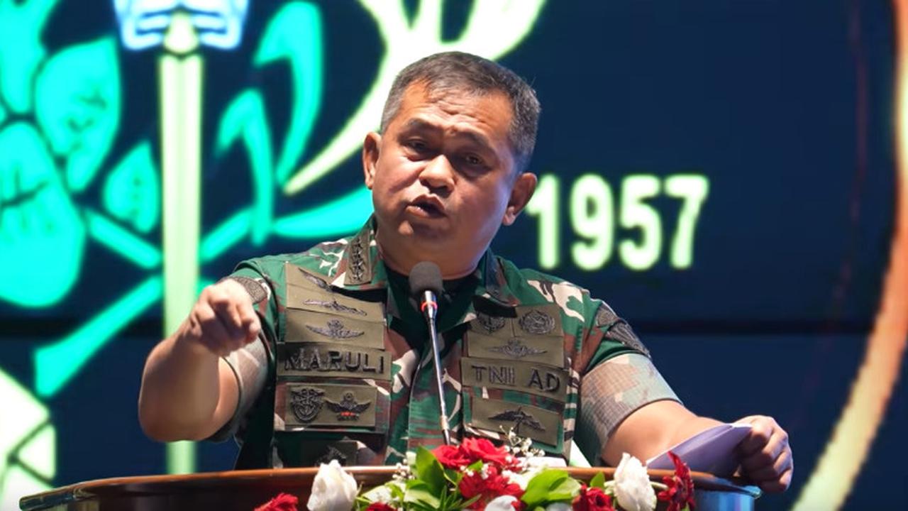 Merinding Pesan Kasad Jenderal Maruli di Depan Taruna Akmil
