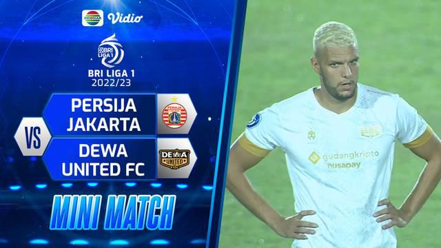 Berita video highlights pertandingan BRI Liga 1 2022/2023 pekan ke-16 antara Persija Jakarta melawan Dewa United, Selasa (20/12/22). Persija menang dengan skor 3-2.