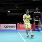 Ganda putra Indonesia Kevin Sanjaya Sukamuljo / Marcus Fernaldi Gideon juara Jepang Terbuka Super Series 2017. (Humas PP PBSI)