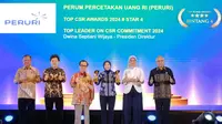 PERURI meraih penghargaan TOP CSR Awards 2024 yang diselenggarakan oleh Majalah Top Business dengan kategori TOP CSR Bintang 4 dan Top Leader on CSR Commitment 2024, Rabu (29/5/2024),