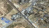 Citra satelit yang disediakan oleh Maxar Technologies menunjukkan perbatasan Rafah di Gaza, 26 November 2023. Gencatan senjata antara Israel dan Hamas dimulai sejak Jumat, 24 November 2023. (Satellite image ©2023 Maxar Technologies via AP)