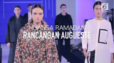 Fashion Nation kali ini menghadirkan koleksi desainer Auguste Soesastro dengan labelnya WASTU. Lini busana ini mengedepankan keindahan arsitektur dalam setiap busana yang ia rancang. 