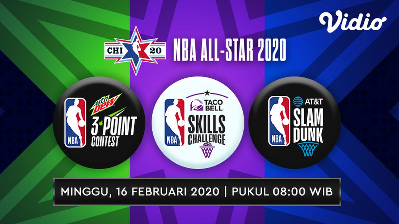 Saksikan Live Streaming NBA All Stars Contests Hanya di Vidio. sumberfoto: Vidio