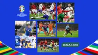 Kolase - Duel-duel Timnas Jerman, Prancis, Spanyol, Italia, Portugal, Inggris (Bola.com/Adreanus Titus)