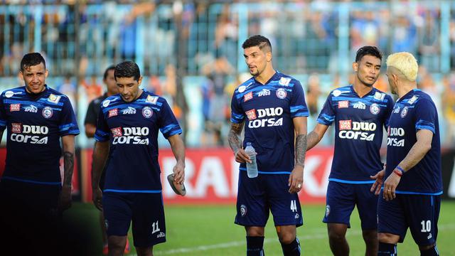 Arema FC di Piala Presiden 2017 (Liputan6.com / Rana Adwa)