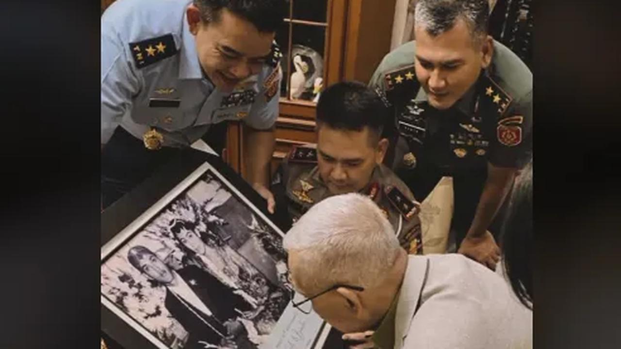 Try Sutrisno Punya Menantu di TNI AU
