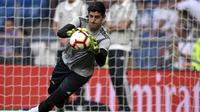Kiper Real Madrid asal Belgia, Thibaut Courtois. (AFP/Gabriel Bouys)