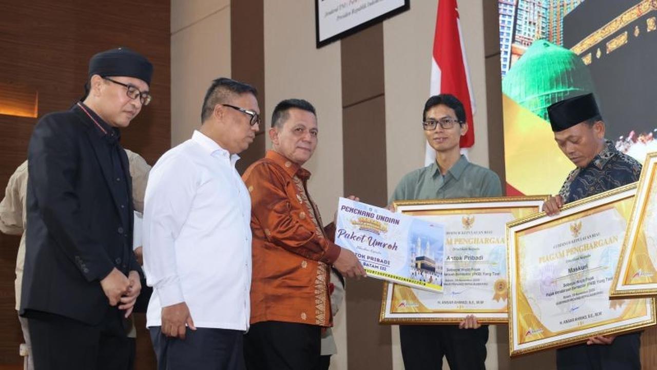 Gebyar PKB 2025: Pemprov Kepri Beri Hadiah Umrah dan Wisata Religi untuk Wajib Pajak Taat