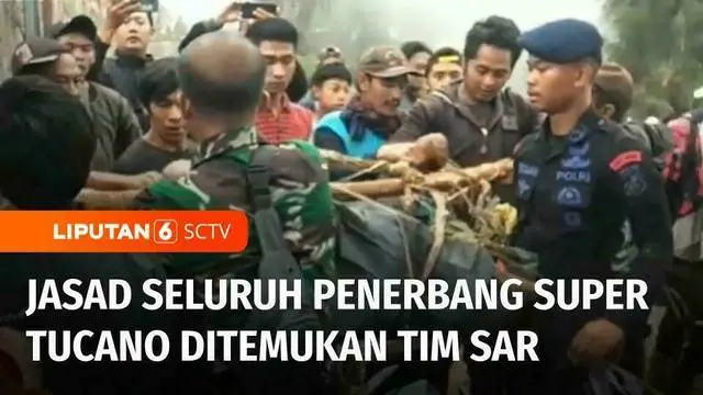 Tim SAR gabungan berhasil mengevakuasi seluruh korban jatuhnya dua pesawat Super Tucano milik Skadron Udara 21, Lanud Abdul Rachman Saleh, Kabupaten Malang, Jawa Timur. Jasad seluruh penerbang yang jatuh ditemukan di wilayah Pasuruan, Kamis siang.