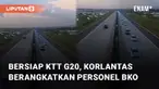 Korps Lalu Lintas (Korlantas) Polri melepas ratusan personel bawah kendali operasi (BKO) Satgas Pengamanan Pengawalan (Pamwal) Serta rolakir ke Bali