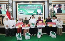 Mensos Serahkan Santunan Rp15 Juta kepada 17 Wali Santri Korban Runtuhnya Pesantren Al Khoziny Sidoarjo