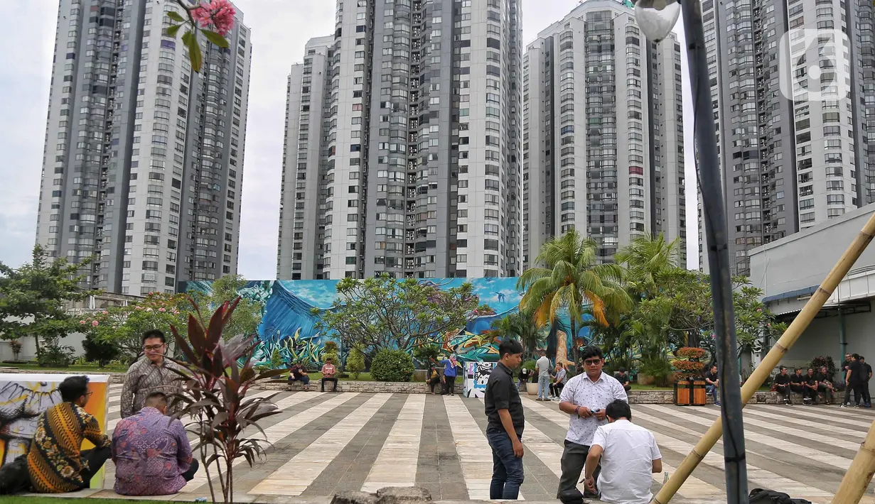 Tingkat hunian apartemen sewa pun mengalami penurunan hingga 56,8 persen pada kuartal I 2025. (Liputan6.com/Angga Yuniar)