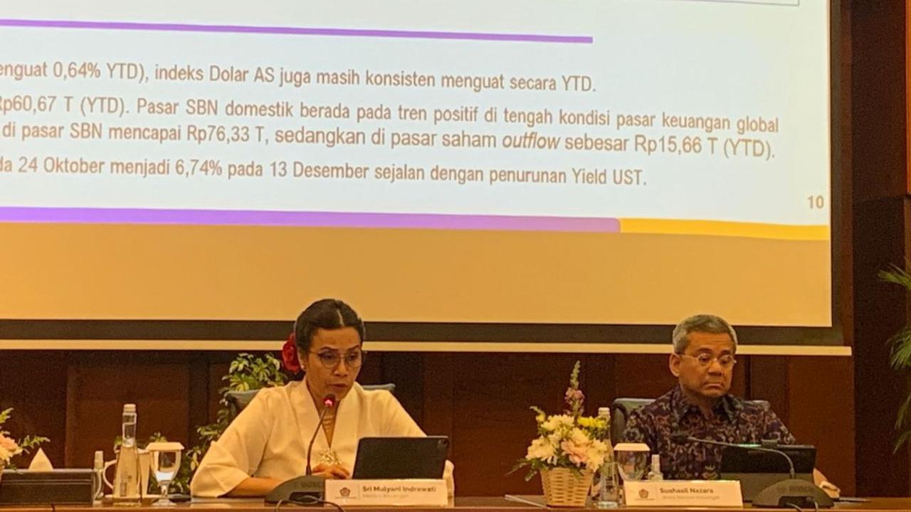 "Pendapatan negara hingga 12 Desember mencapai Rp2.553,2 triliun,"&nbsp;