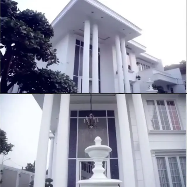 Potret rumah selebriti bergaya American style (Sumber: Instagram/@king_uyakuya; @astridkuya)