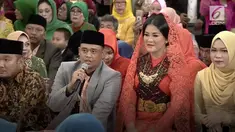 Pesta Adat Kahiyang-Bobby dihadiri oleh beragam lapisan masyarakat. Bobby Nasution menyampaikan pesan kepada para tamu yang datang.