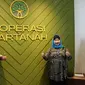 Ketua Koperasi Hartanah Johny Gunawan dalam peremian kantor perwakilan baru di Kabupaten Tangerang, Banten.