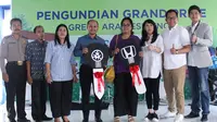 Damai Putra Group mengadakan pengundian Grand Prize mobil Honda HRV, Motor Mio dan hadiah elektronik lainnya untuk para customer Kawasan Green Ara Residence di hari ulang tahun ke 37.