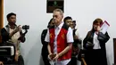 Dalam tuntutannya, JPU menyatakan Fariz RM terbukti secara sah dan meyakinkan bersalah melakukan tindak pidana tanpa hak memiliki dan menguasai narkotika golongan I jenis tanaman, serta turut serta melakukan tindak pidana serupa. (KapanLagi.com/Budy Santoso)