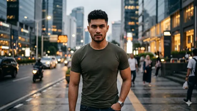 Model Rambut Pria Cepak Panjang