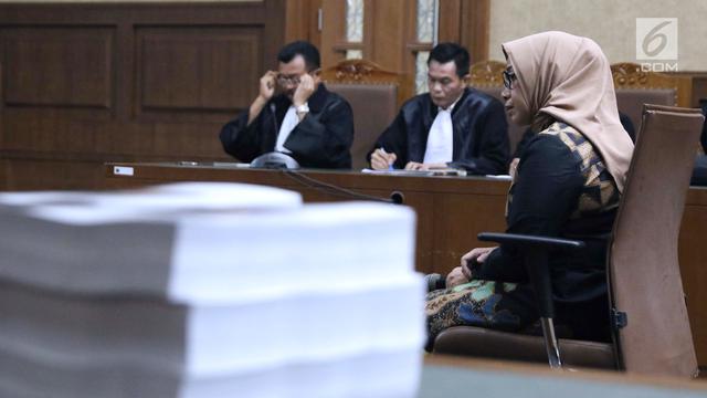 Eni Maulani Saragih Dituntut 8 Tahun Penjara