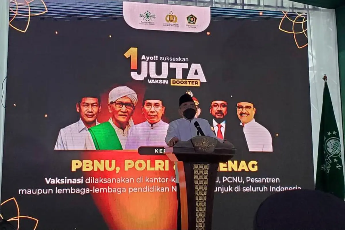 1 Juta Vaksinasi Booster PBNU