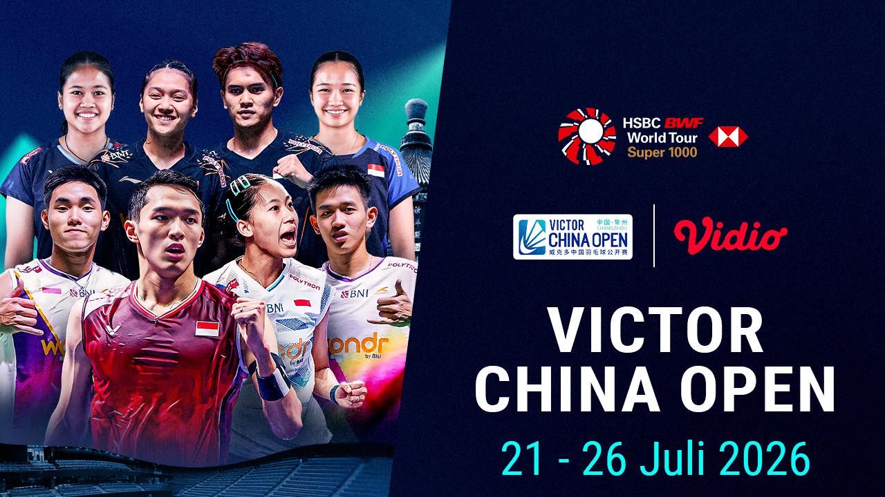 Victor China Open 2026: Punya Peran Penting untuk Ranking Dunia di Vidio