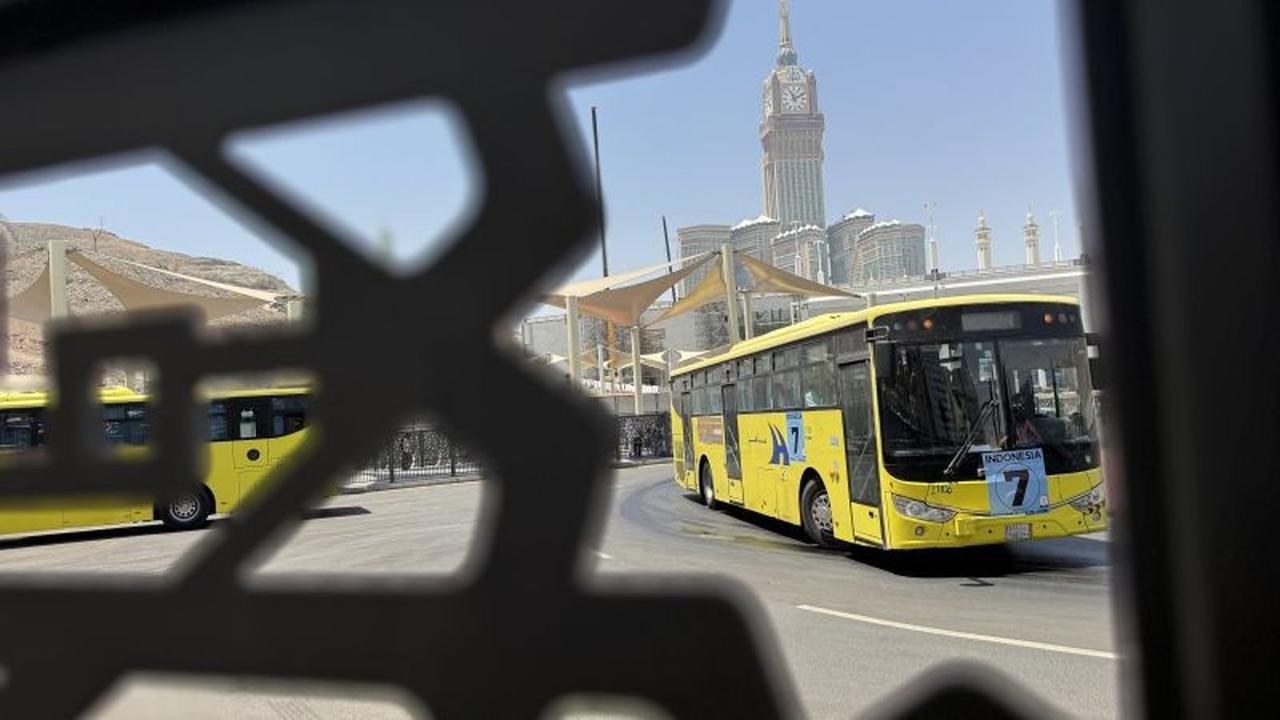 Bus Shalawat Beroperasi Penuh di Makkah, Layani Jamaah Haji Indonesia 24 Jam Gratis
