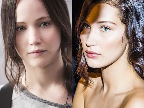 bella hadid jennifer lawrence