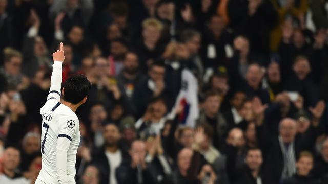 Pemain Tottenham Hotspur, Heung-Min Son (GLYN KIRK / AFP)