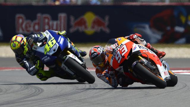 [Bintang] Bukti Marc Marquez dan Valentino Rossi Saling Sinis