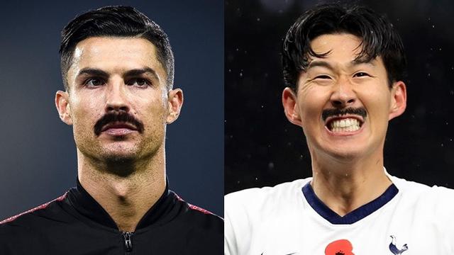 Diedit Berkumis, Penampilan 7 Pemain Sepak Bola Ini Bikin Pangling