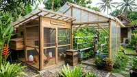 4 Desain Kandang Ayam Permaculture Modern, Efisien dan Ramah Lingkungan