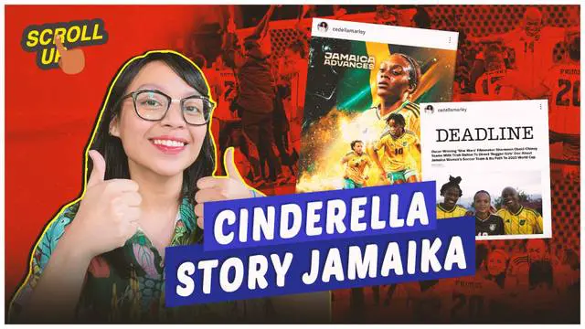 Berita video, scroll up kali ini akan membahas kisah haru dibalik kesuksesan timnas wanita Jamaika yang berhasil lolos ke babak 16 besar di Piala Dunia Wanita 2023.