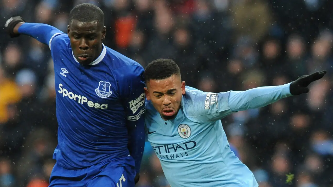 Manchester City Tekuk Everton, Gabriel Jesus Sumbang 2 Gol