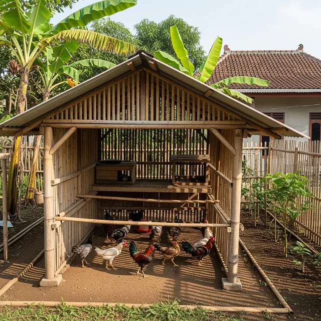 6 Posisi Kandang Ayam yang Tidak Kena Panas Langsung, Produktivitas Optimal