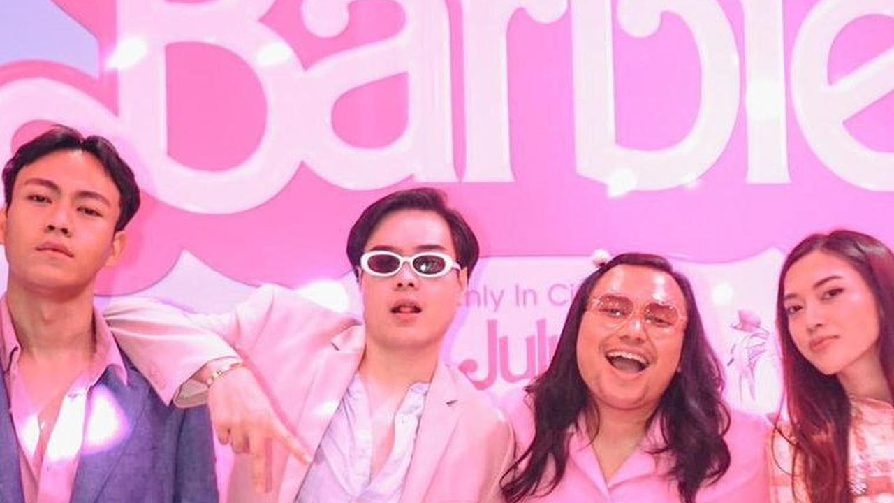 Potret Deretan Artis Tanah Air di Premier Film Barbie, Ada Keanuagl hingga Rangga Moela