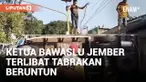 Libatkan Ketua Bawaslu Jember, Kecelakaan Mobil Telan 2 Korban Jiwa