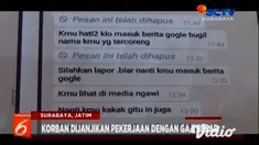 Seorang laki-laki diringkuk polisi akibat menipu puluhan gadis remaja dengan mengiming-imingi pekerjaan dengan gaji yang cukup besar.