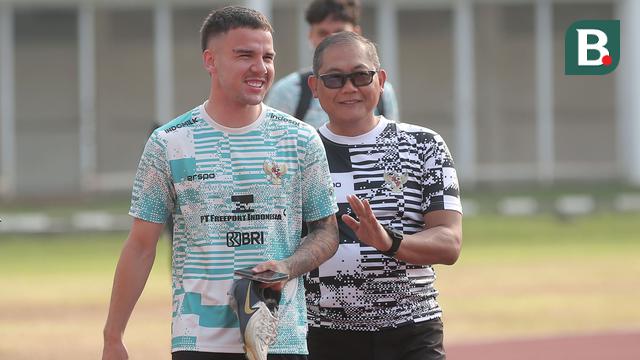 Foto: Muncul di Sesi Latihan Timnas Indonesia, Proses Naturalisasi Calvin Verdonk Tengah Dikebut