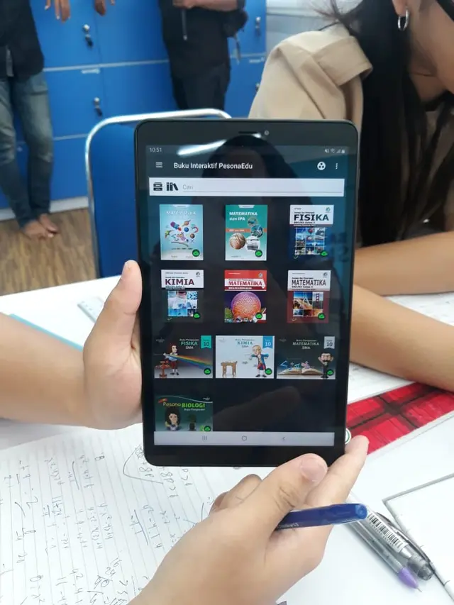 Samsung Smart Learning Class pertama di SMA Santo Yosef Bangka