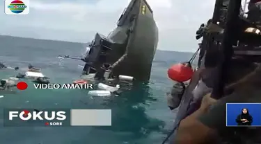 Detik-detik tenggelamnya kapal TNI di perairan Kepulauan Seribu sempat terekam video amatir. Saat itu, puluhan  prajurit yang diangkut menuju Pulau Pramuka untuk kegiatan bakti sosial terjun ke laut guna menyelamatkan diri.