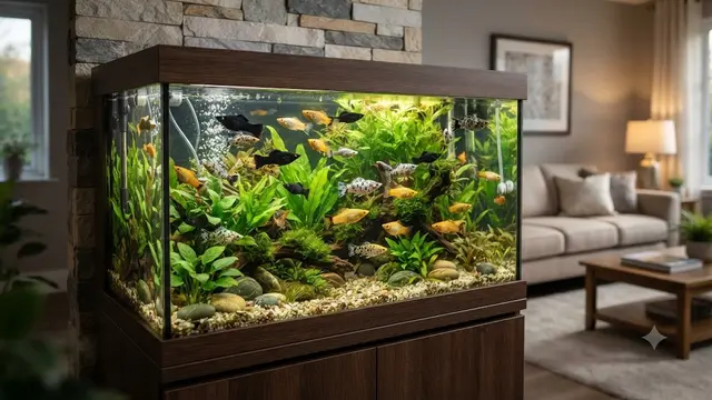 Akuarium Ikan Molly