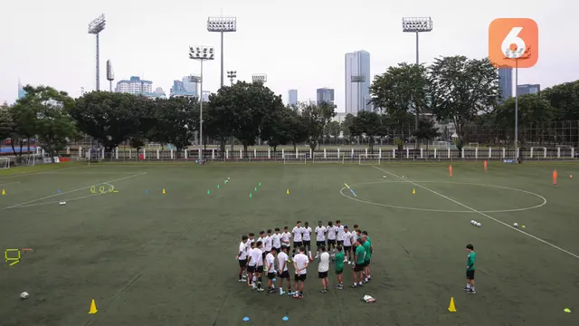 Latihan Timnas Indonesia U-20 untuk Piala Asia U-20 2023