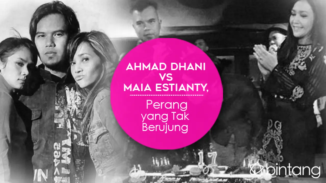 [Bintang] Ahmad Dhani dan Maia Estianty