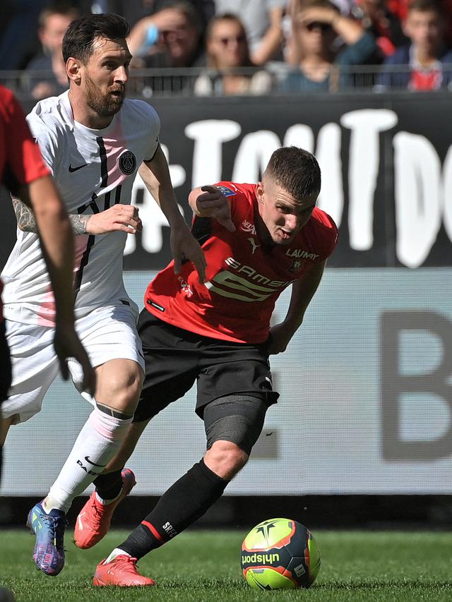 Penyerang Paris Saint-Germain, Lionel Messi.