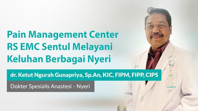 dr. Ketut Ngurah Gunapriya, Sp.An, KIC, FIPM, FIPP, CIPS