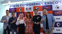 Konferensi Pers EXGCon di Jakarta, Selasa 5 November 2019/Stella Maris.